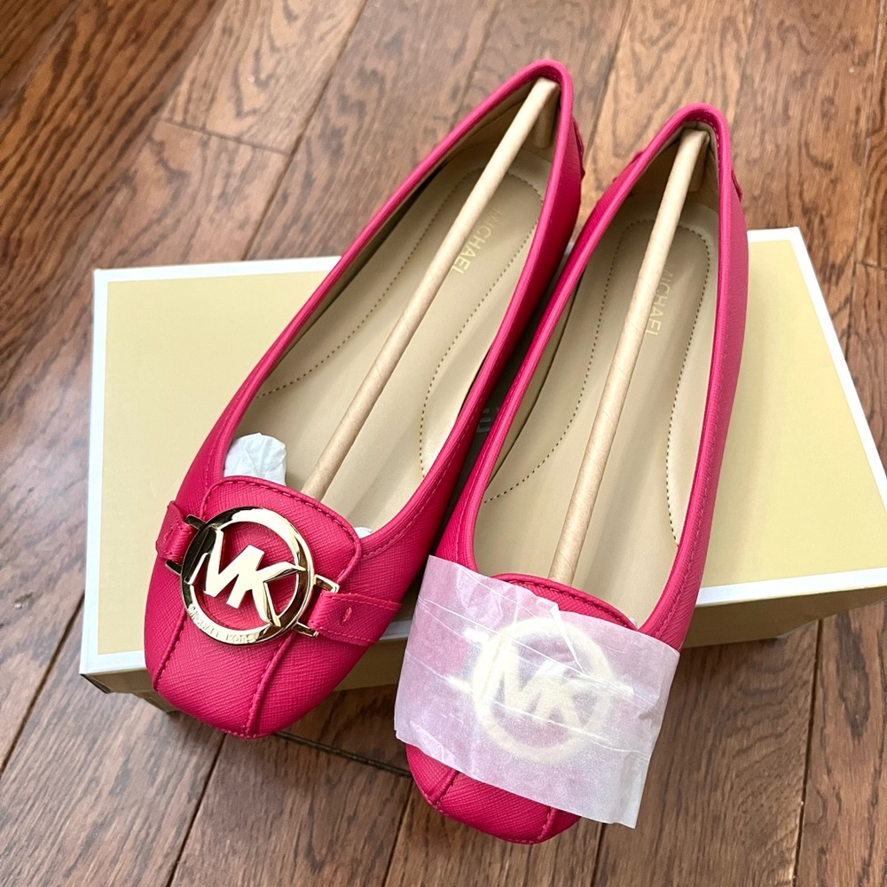 Michael Kors Fulton Moc Flat Shoes Size 5.5